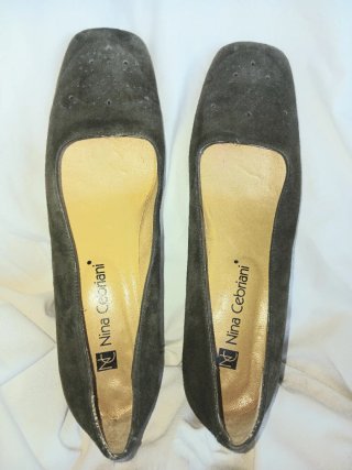 Zapatos Nina Cèbrioni Talla 39 Verde Oliva