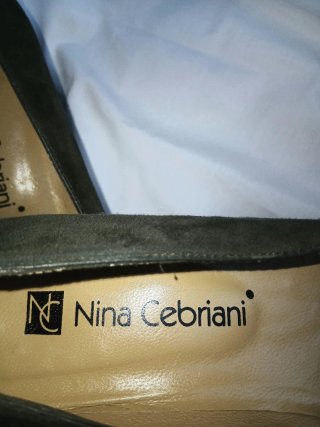 Zapatos Nina Cèbrioni Talla 39 Verde Oliva