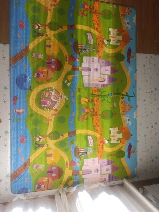 Alfombra de juegos Dwinguler acolchada