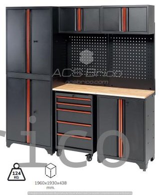 Conjunto Taller 3 Módulos S/Madera Alyco Orange 129790