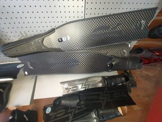Aletas de carbono