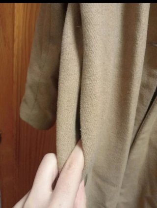 Abrigo oversize beige Stradivarius