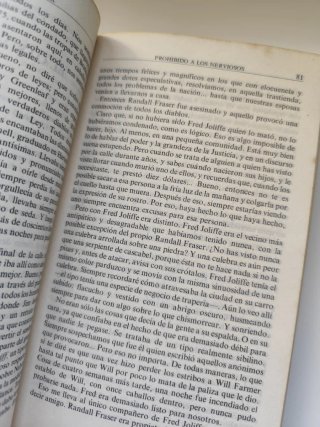 Libro Prohibido a los nerviosos
