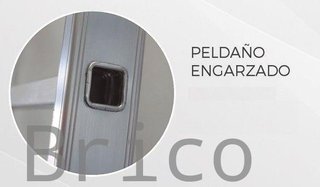 Escalera Aluminio Elite 3x14 - 4+4+4 M - 80-80-80x30mm