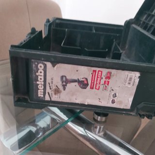 Caja Metabo para taladro o herramientas