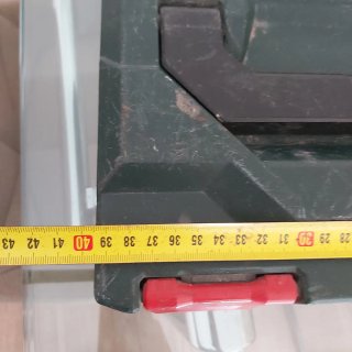 Caja Metabo para taladro o herramientas