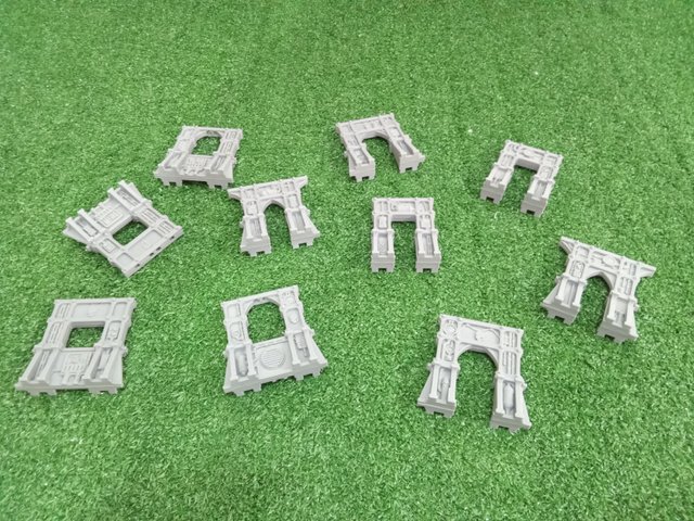 10 Patas Cortas Sector Mechanicus 61mm