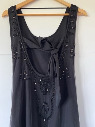Vestido fiesta lentejuelas Pull&Bear Talla S