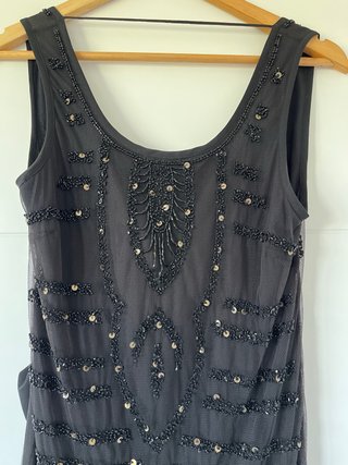 Vestido fiesta lentejuelas Pull&Bear Talla S