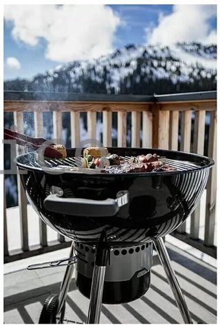 Barbacoa Redonda con Tapa Ø 58 cm - 255940
