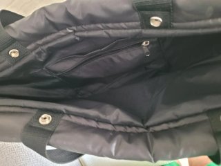 Bolso Acolchado A.M.C Negro