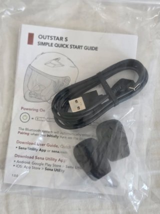 Casco Jet Sena Outstar S Bluetooth
