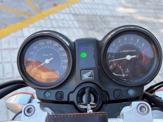 Honda CBF 500 Azul Eléctrico