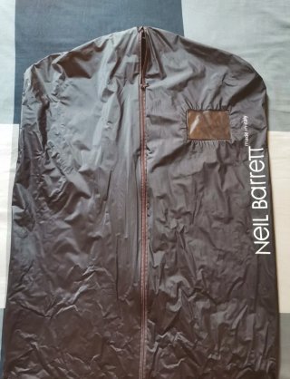 Chaqueta Neil Barrett Piel Napa Gris Oscuro