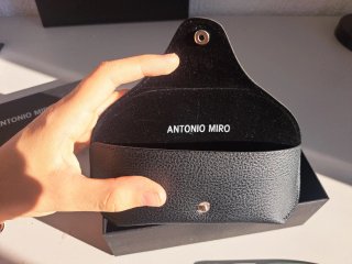 Gafas de sol Antonio Miró doradas polarizadas