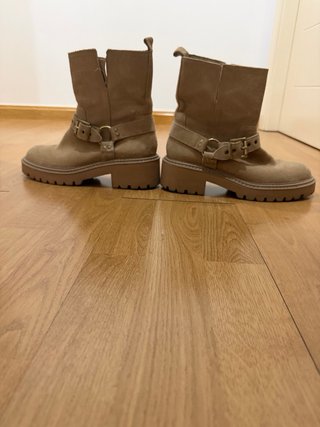 Botines Stradivarius Beige Talla 40