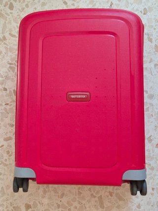 Samsonite S'Cure Spinner S Maleta de Mano Roja