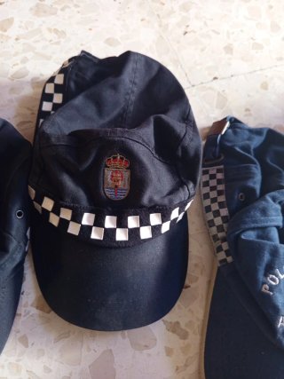 Lote Gorras Policía Local