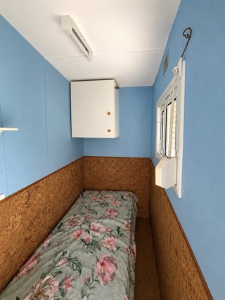 Casa prefabricada de 2 habitaciones en buen estado
