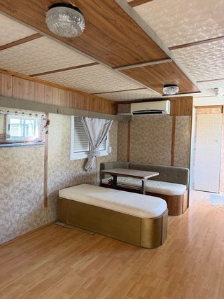 Casa prefabricada de 2 habitaciones en buen estado