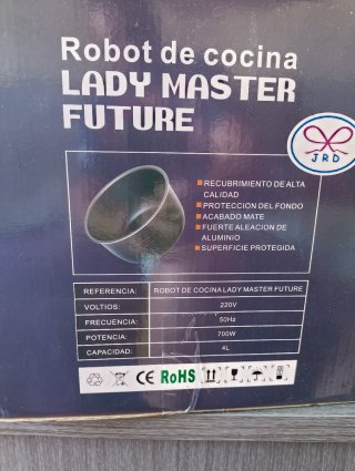 Robot Cocina Lady Master Future