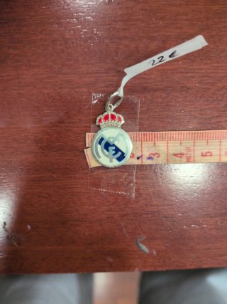 Colgante Real Madrid Plata 925 y Esmalte