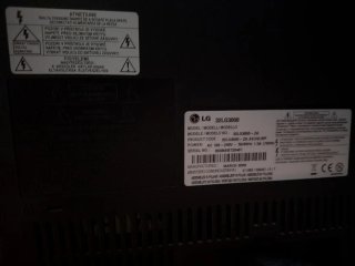 TV LG 32 Negra