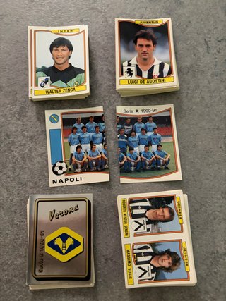 Lotto figurine Panini Serie A 1990-91