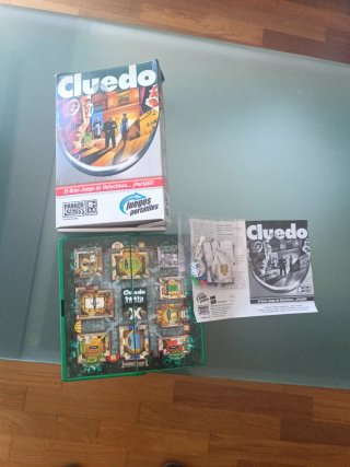 Cluedo Juego de Mesa Portátil