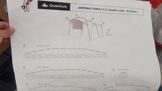 Tienda campaña Quechua Arpenaz Family 5.2