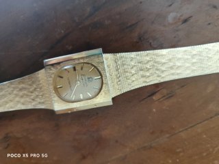 Omega Seamaster Ultra-Thin placcato oro 18 kt