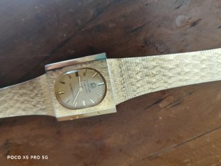 Omega Seamaster Ultra-Thin placcato oro 18 kt