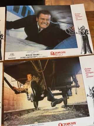 Octopussy James Bond 007 Roger Moore fotocromos