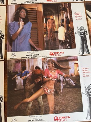 Octopussy James Bond 007 Roger Moore fotocromos