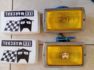 Faros Antiniebla SEV Marchal Amarillos