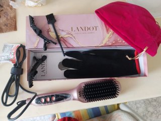 Cepillo Eléctrico LANDOT Rosa Dorado