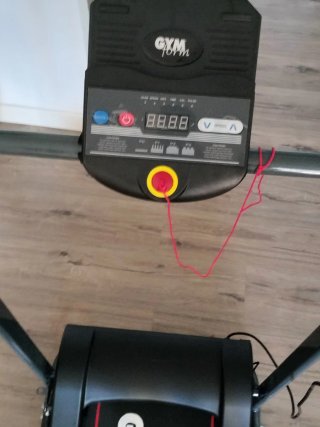 Cinta de correr plegable