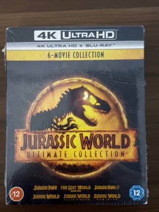 Jurassic World Colección Definitiva 4K UHD Blu-ray