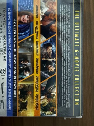 Jurassic World Colección Definitiva 4K UHD Blu-ray