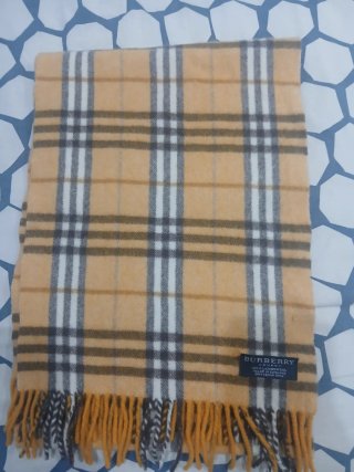 Bufanda Burberry Clásica Tartán Beige