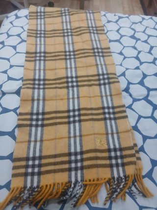 Bufanda Burberry Clásica Tartán Beige