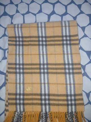 Bufanda Burberry Clásica Tartán Beige