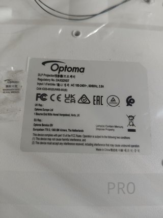 Proyector 4000 Lumenes - OPTOMA GT500XR