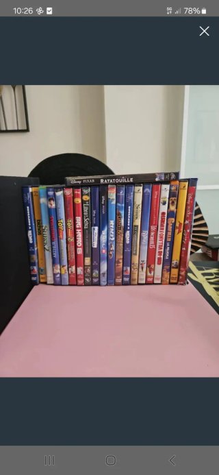 Lote 4 Películas Disney DVD (Español)
