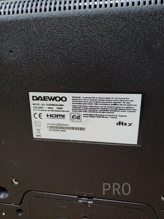 Televisor QLED de 55 pulgadas - Daewoo
