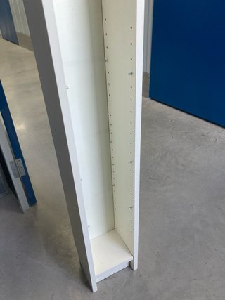 Estantería GNEDBY Ikea blanca 20x17x202