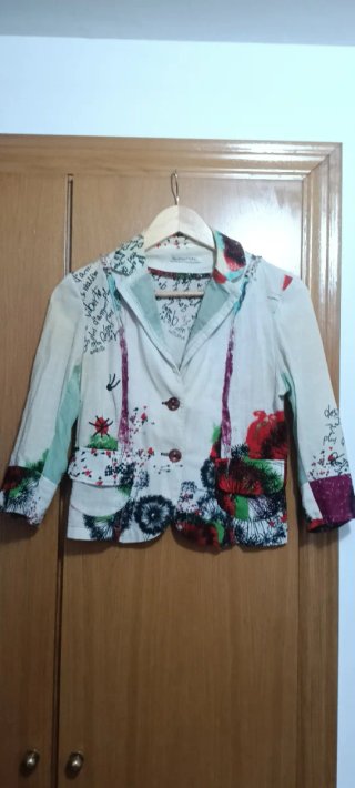 Chaqueta mujer multicolor