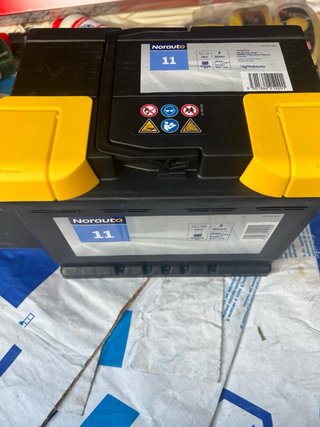 Batería Coche Norauto 12V 60Ah 540A - Nueva