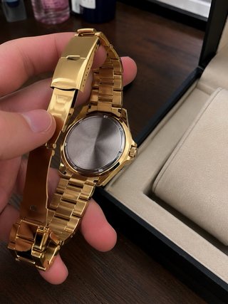 Orologio Uomo Luxury, gold style