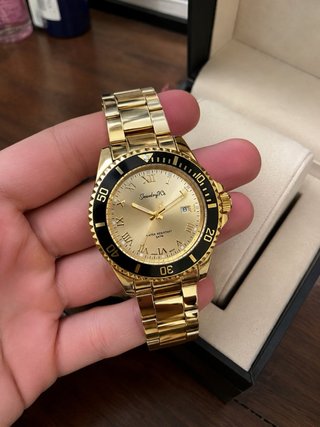 Orologio Uomo Luxury, gold style